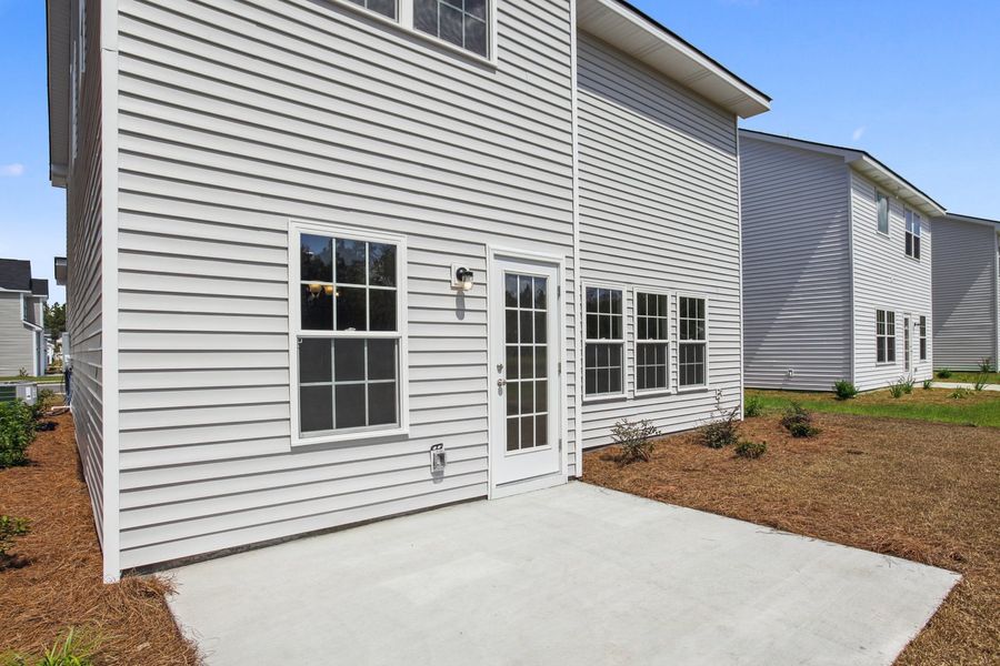 Representative exterior details of a home built from the The Dunham by RTS Homes in Lakeside at Fifteen West, Hinesville (Image 4).
