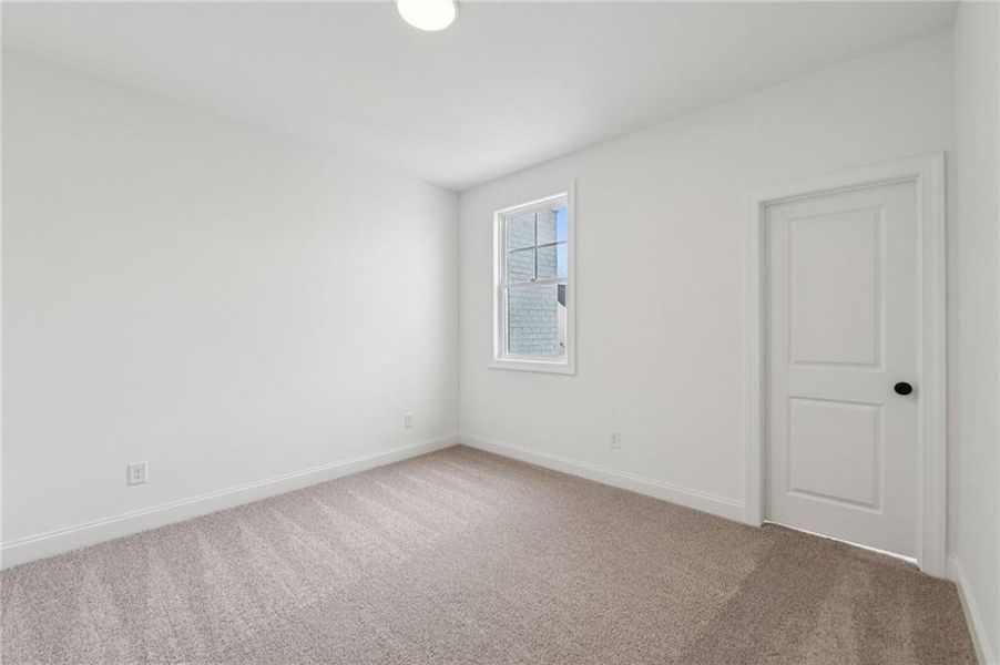 Spacious, unfurnished interior of a new home in Millcroft Townhomes, Buford (Image 30). Spacious, unfurnished interior of a new home in Millcroft Townhomes, Buford (Image 30).