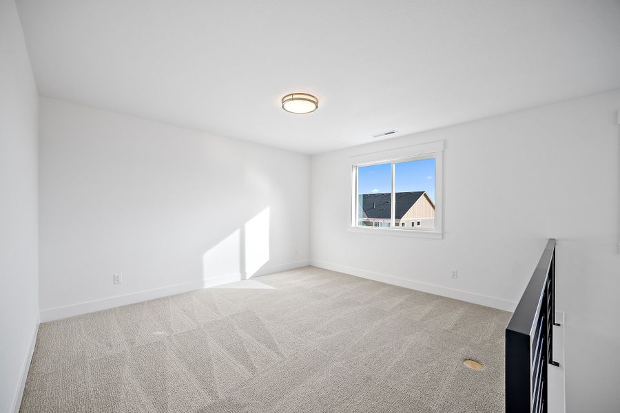 Spacious, unfurnished interior of a new home in Jackson Creek, Monument (Image 26).