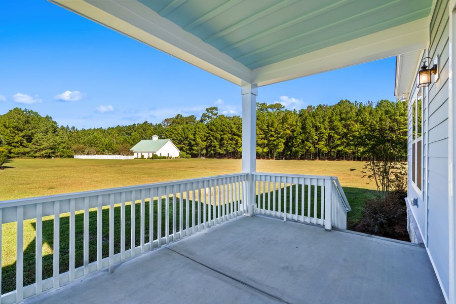 Exterior details and patio area of a home in Pottery Landing, Conway (Image 4).