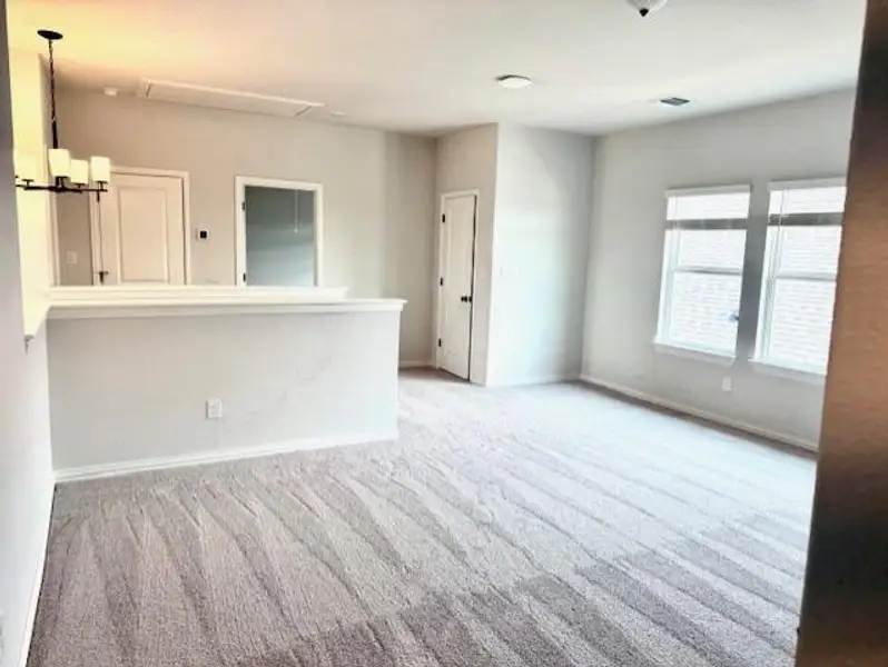 Furnished interior view inside a new home in Heritage, Dripping Springs (Image 9). Furnished interior view inside a new home in Heritage, Dripping Springs (Image 9).