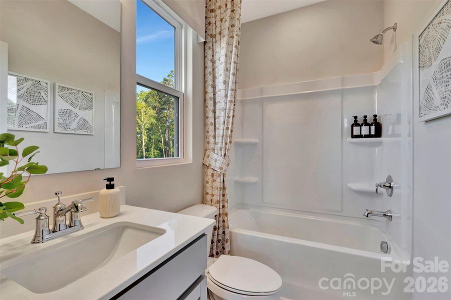 Main level guest bathroom