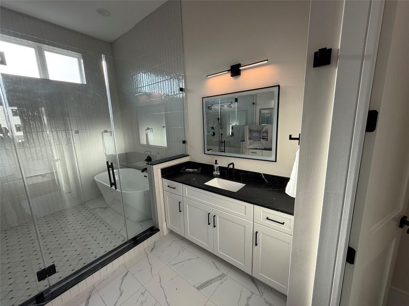 Furnished interior view inside a new home in , Houston (Image 14).