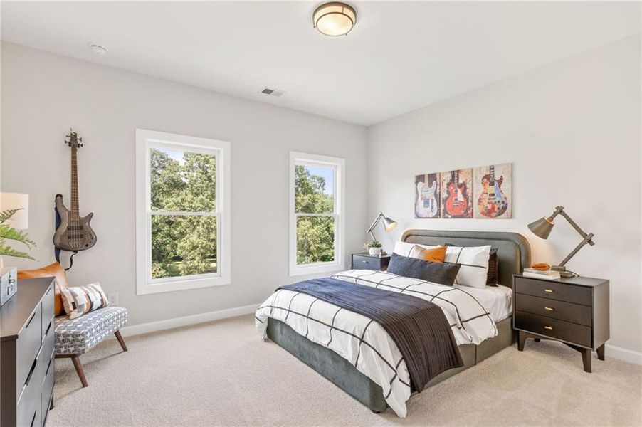 Furnished interior view inside a new home in The Tillery, Marietta (Image 12).
