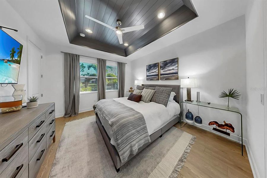 Furnished interior view inside a new home in , Sarasota (Image 49).