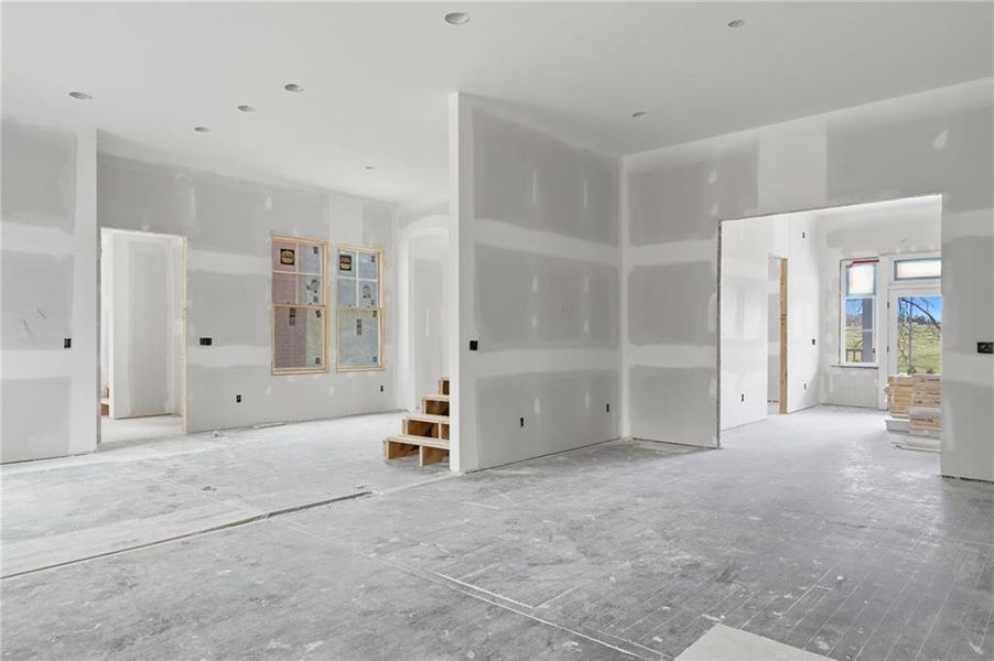 In-progress construction of a new home in , Marietta, GA (Image 7).