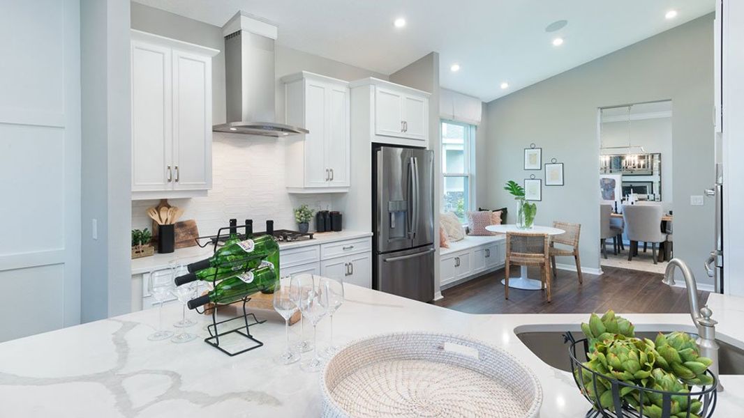 Representative furnished interior of a home built from the Saint Thomas by Taylor Morrison in Central Park, Port St. Lucie (Image 15).