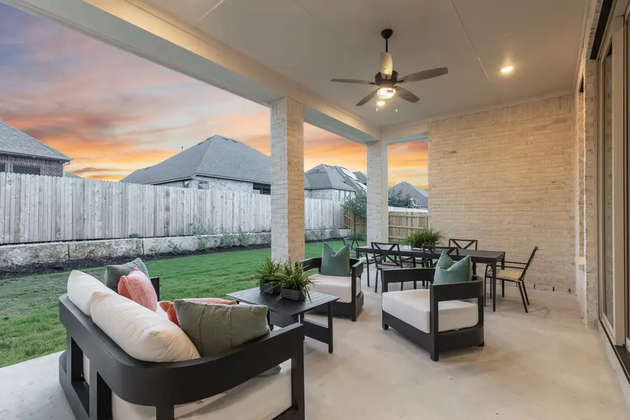 Representative Patio - some options shown Representative Patio - some options shown