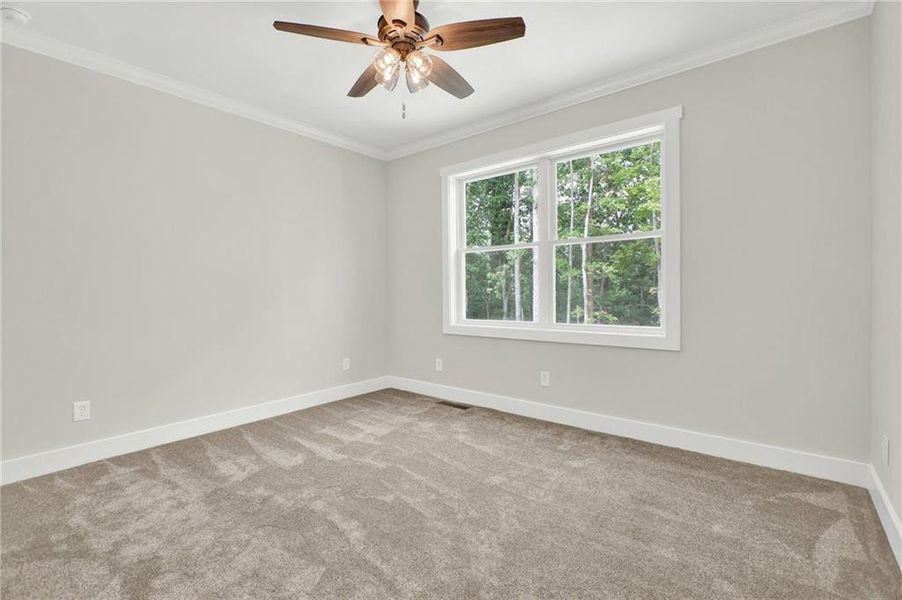 Spacious, unfurnished interior of a new home in , Canton (Image 59).