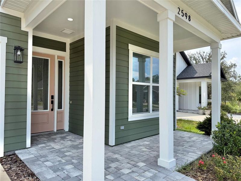 Exterior details and patio area of a home in , Gainesville (Image 28).
