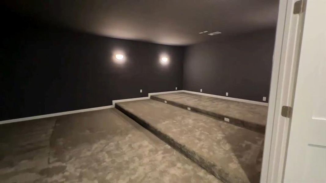 Unfurnished room featuring baseboards