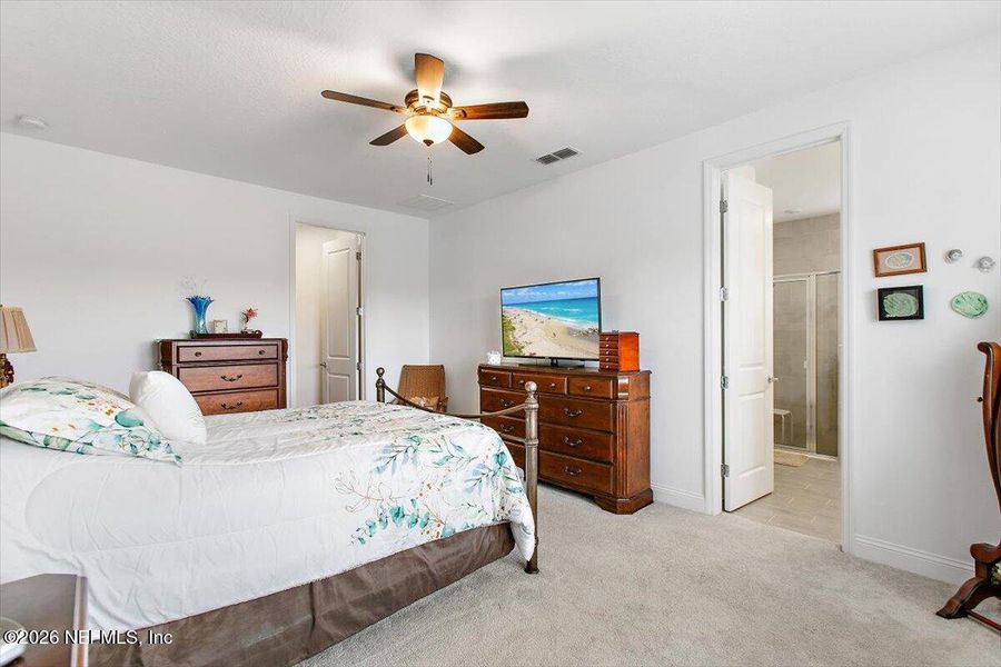 Furnished interior view inside a new home in Silver Meadows at SilverLeaf, St. Augustine (Image 8).