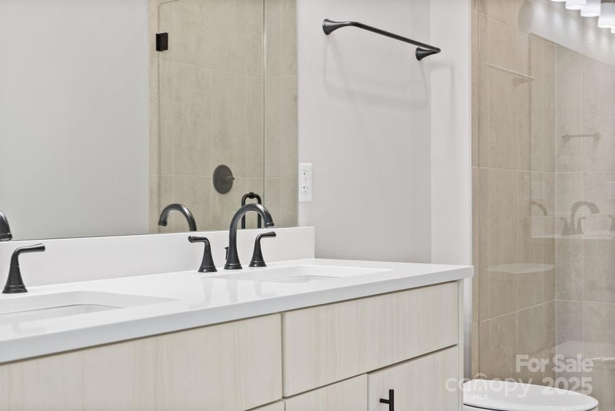 Close-up of interior finishes inside a home in , Asheville (Image 12).