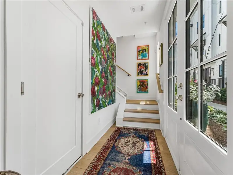 Furnished interior view inside a new home in , Atlanta (Image 6).