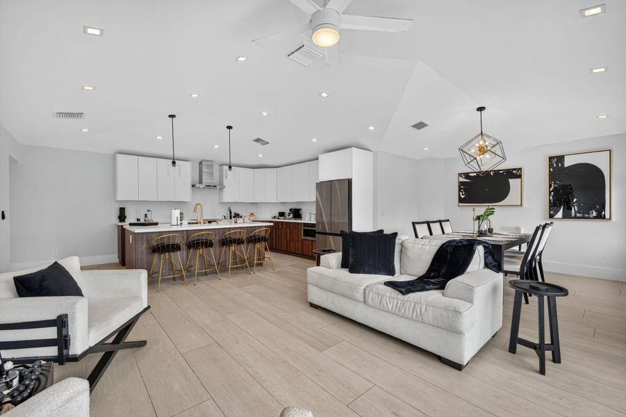 Furnished interior view inside a new home in , Oakland Park (Image 29). Furnished interior view inside a new home in , Oakland Park (Image 29).