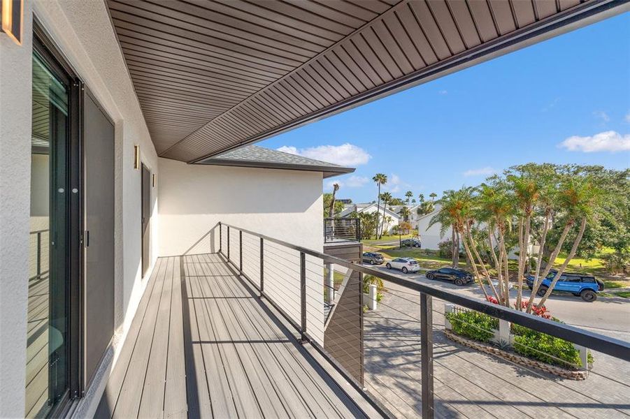 Exterior details and patio area of a home in , Treasure Island (Image 27). Exterior details and patio area of a home in , Treasure Island (Image 27).