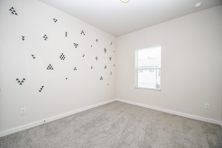 Spacious, unfurnished interior of a new home in Spring Brook Village - City Series, Houston (Image 18). Spacious, unfurnished interior of a new home in Spring Brook Village - City Series, Houston (Image 18).
