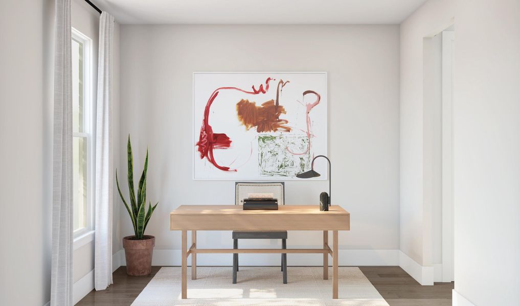 Furnished interior view inside a new home in Liberty Hill Farm, Mount Pleasant (Image 6).