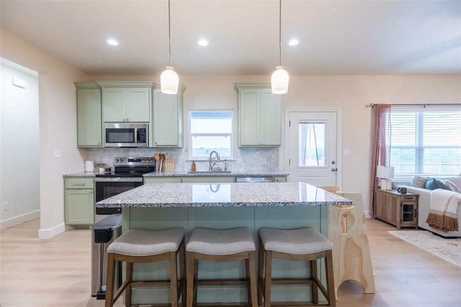 Furnished interior view inside a new home in , Tuscola (Image 14).