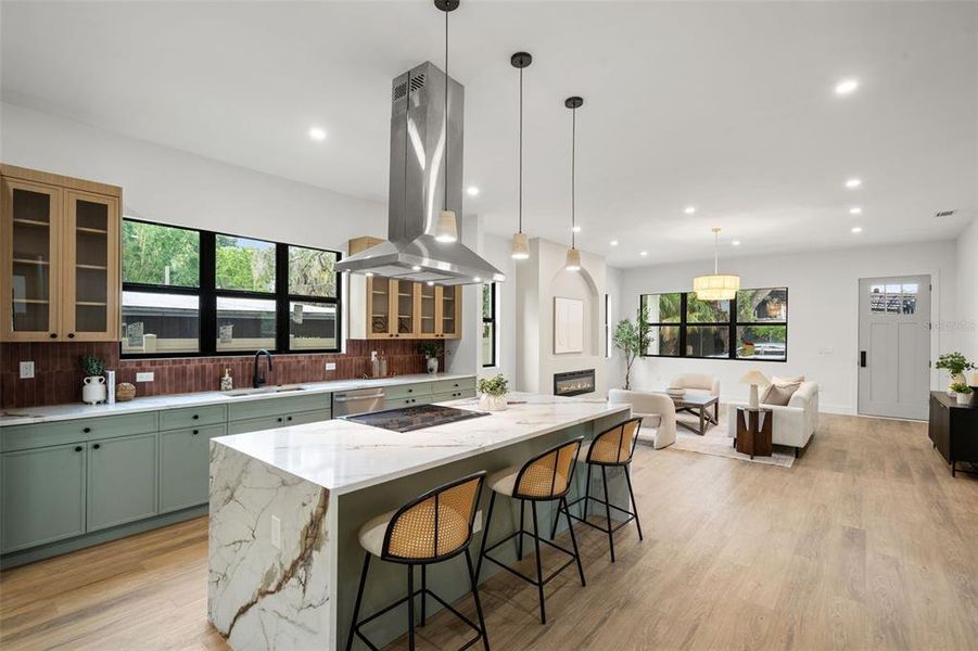 Furnished interior view inside a new home in , Tampa (Image 14).