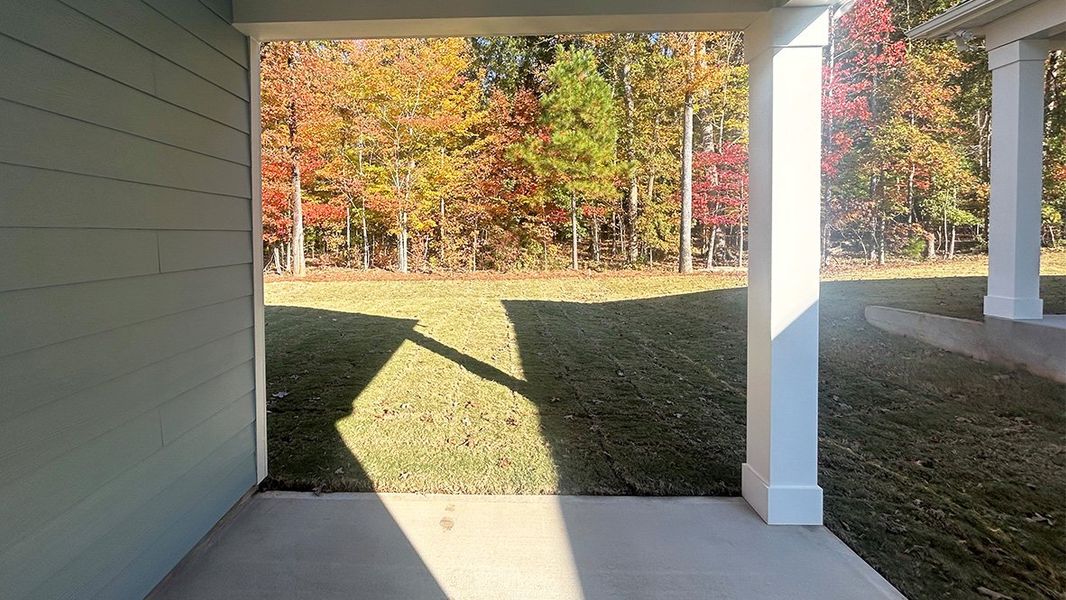 Exterior details and patio area of a home in Cross Creek, Lexington (Image 2).