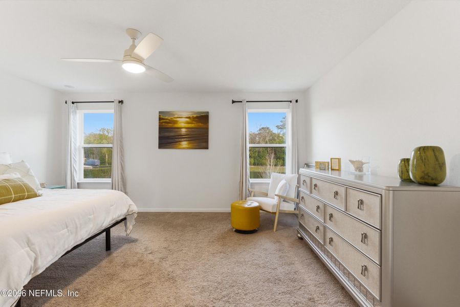 Furnished interior view inside a new home in , St. Johns (Image 8).