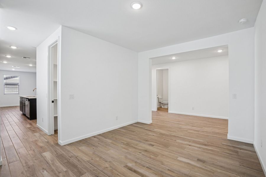 Dining - Sanctuary at Stonebridge Model Home. Finishes and options may vary by community Dining - Sanctuary at Stonebridge Model Home. Finishes and options may vary by community