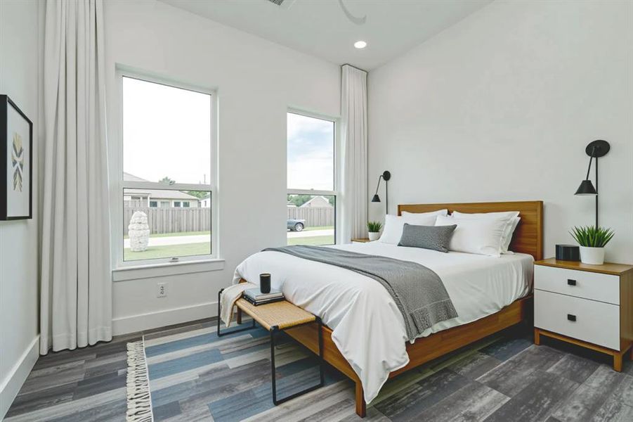 Furnished interior view inside a new home in , Gun Barrel City (Image 10). Furnished interior view inside a new home in , Gun Barrel City (Image 10).