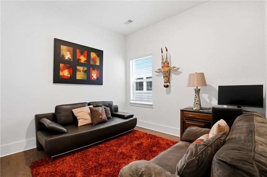 Furnished interior view inside a new home in , Flowery Branch (Image 30).