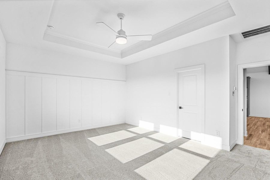 Tranquil primary bedroom (*Photo not of actual home and used for illustration purposes only.) Tranquil primary bedroom (*Photo not of actual home and used for illustration purposes only.)
