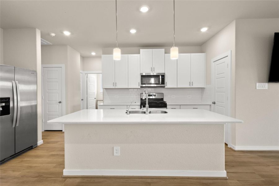 Furnished interior view inside a new home in Sundance Cove - Traditional Series, Crosby (Image 16).