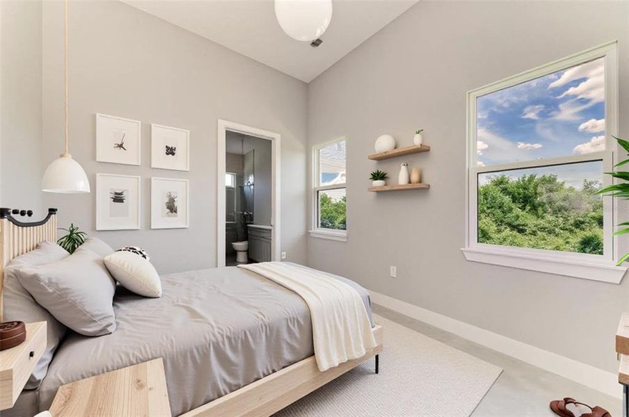 Furnished interior view inside a new home in , Port Charlotte (Image 32). Furnished interior view inside a new home in , Port Charlotte (Image 32).