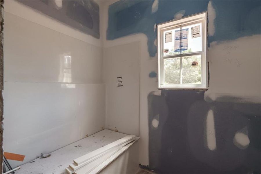 In-progress construction of a new home in , Social Circle, GA (Image 16).