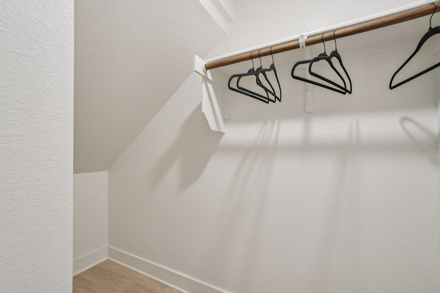 Close-up of interior finishes inside a home in Koenig Townhomes, Austin (Image 19).