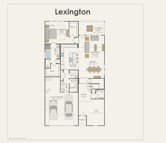 2D floor plan layout of this home in Saddleback at Santa Rita Ranch, Liberty Hill, TX (Image 6). 2D floor plan layout of this home in Saddleback at Santa Rita Ranch, Liberty Hill, TX (Image 6).