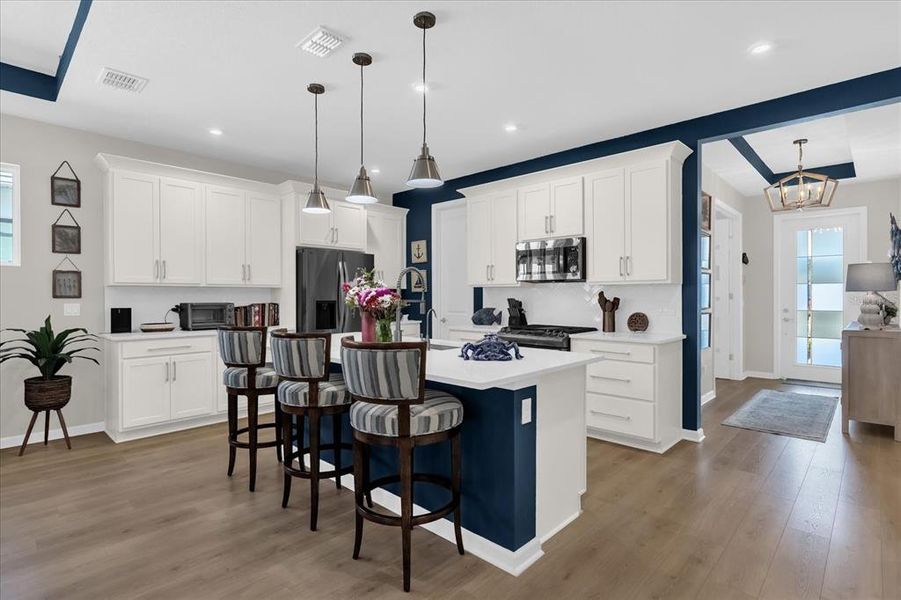 Furnished interior view inside a new home in , Deland (Image 16).