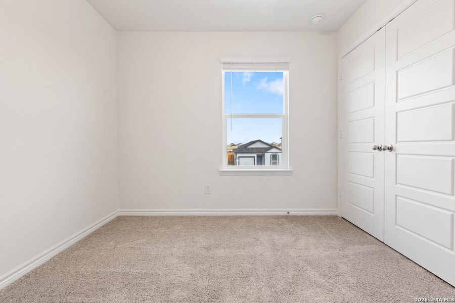 Spacious, unfurnished interior of a new home in Preserve at Culebra - Villa Collection, San Antonio (Image 22). Spacious, unfurnished interior of a new home in Preserve at Culebra - Villa Collection, San Antonio (Image 22).