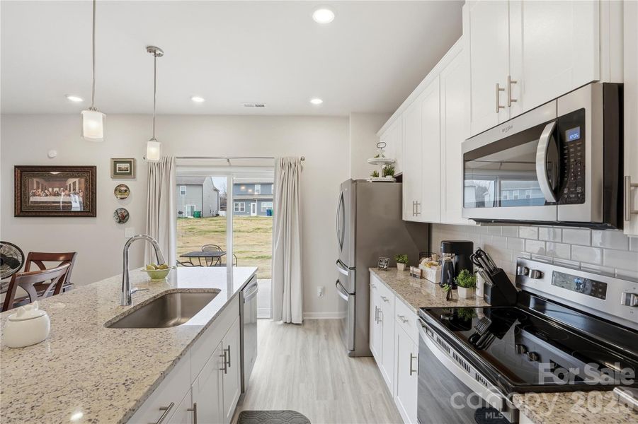 Furnished interior view inside a new home in Morgan Hills, Albemarle (Image 17).