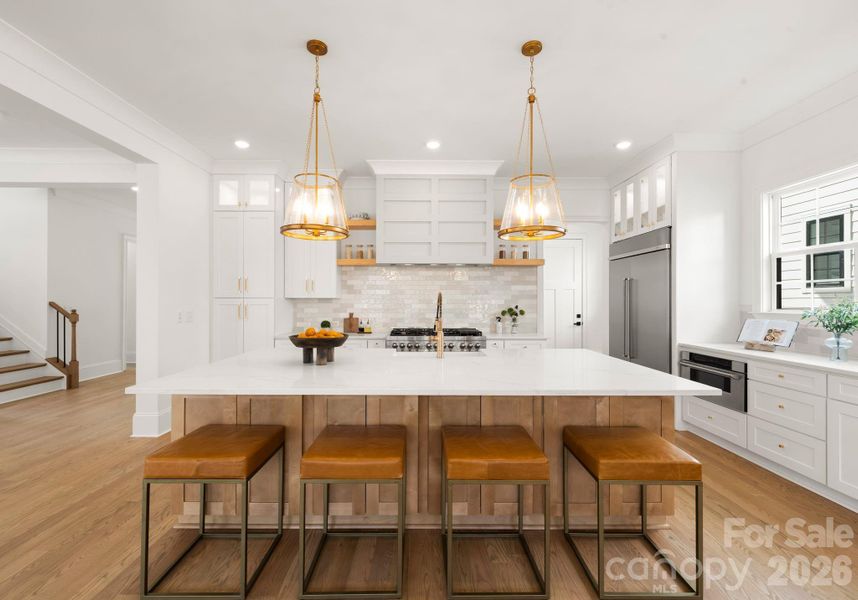Furnished interior view inside a new home in , Charlotte (Image 13).