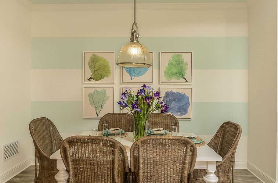 Representative furnished interior of a home built from the Tidewinds by Neal Communities in Boca Royale Golf and Country Club at Wellen Park, Englewood (Image 8).