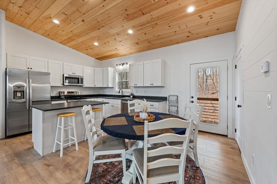 Furnished interior view inside a new home in , Morganton (Image 61).