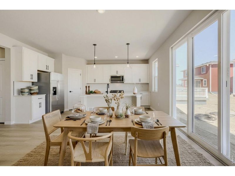 Furnished interior view inside a new home in Farmstead, Berthoud (Image 14).