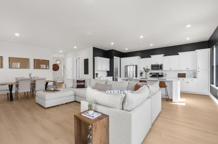 Furnished interior view inside a new home in Heron's Walk at Summers Corner, Summerville (Image 10).