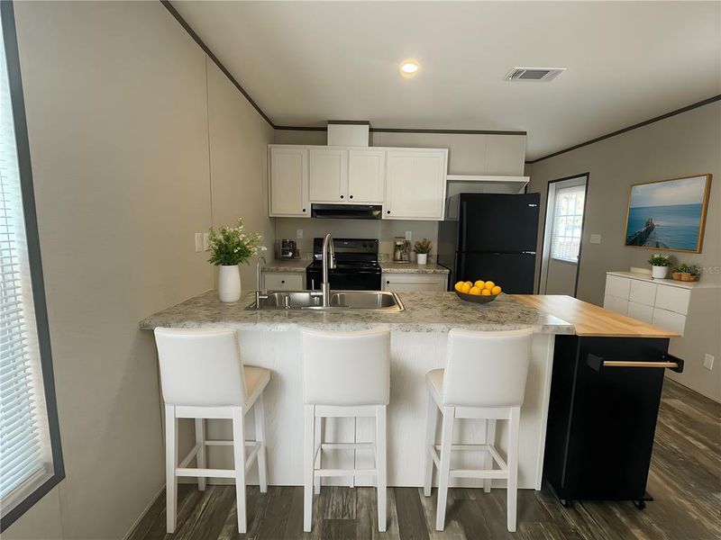 Furnished interior view inside a new home in , Dunnellon (Image 5).