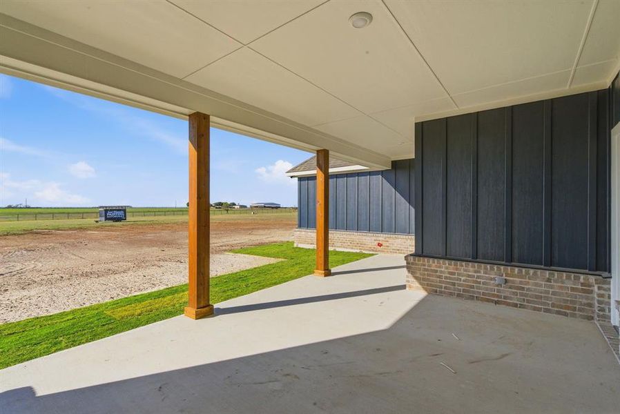Exterior details and patio area of a home in , Cresson (Image 3). Exterior details and patio area of a home in , Cresson (Image 3).