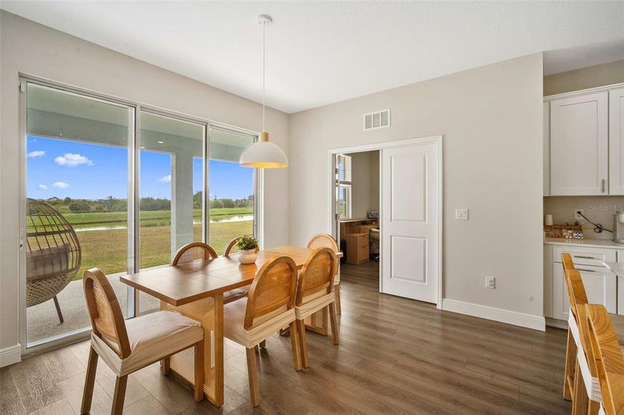 Furnished interior view inside a new home in Mirada, San Antonio (Image 11).