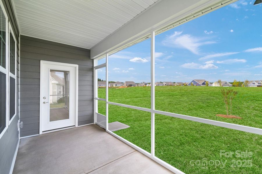 Exterior details and patio area of a home in Roselyn: Primrose, Lancaster (Image 20).