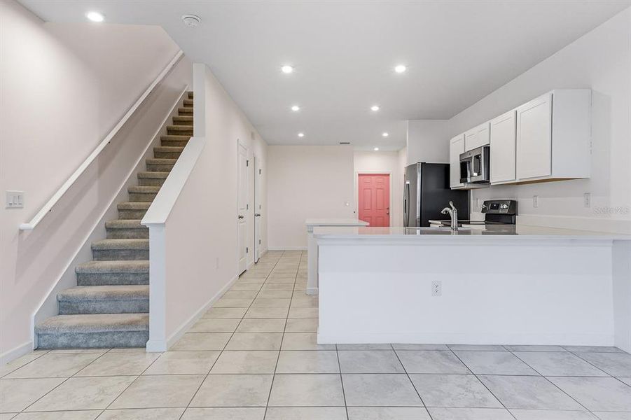 Furnished interior view inside a new home in , New Port Richey (Image 7).