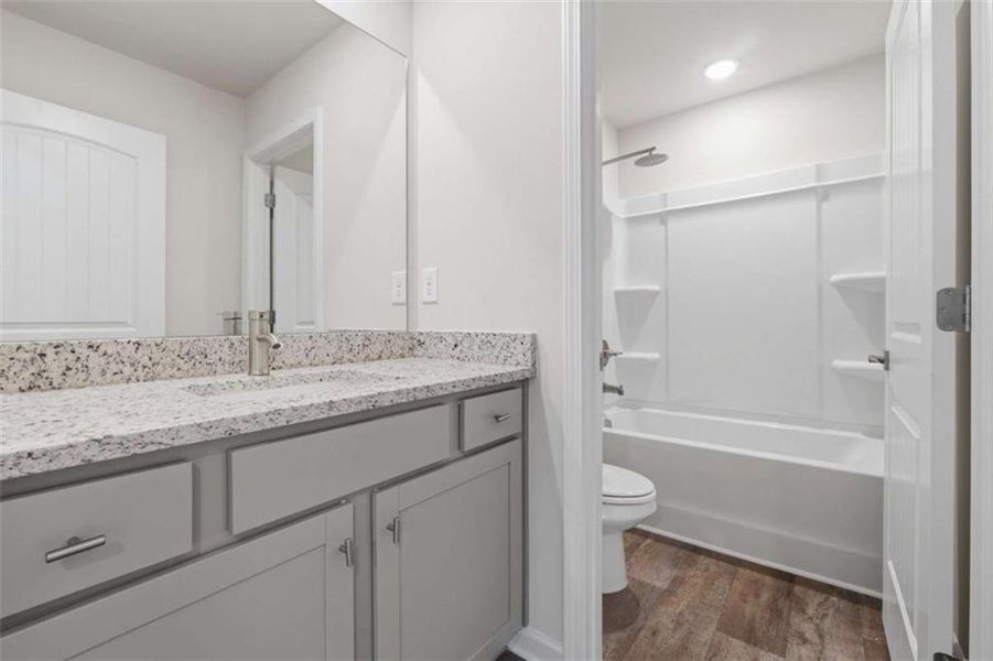 Furnished interior view inside a new home in Parkway James, Snellville (Image 11).