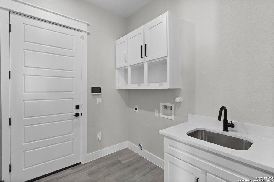 Furnished interior view inside a new home in , Adkins (Image 14).